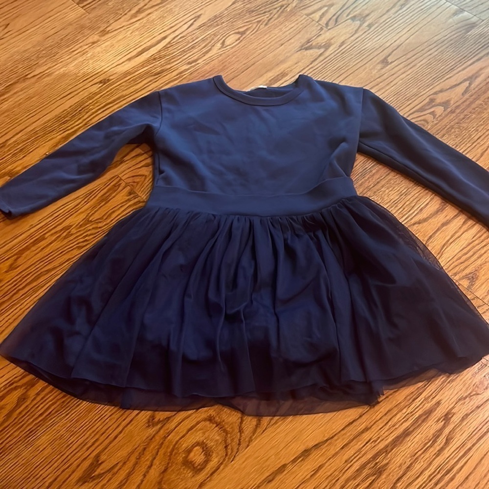 Crewcuts Girl’s Dress With Crewneck Top and Lace Tutu Bottom Size 7
